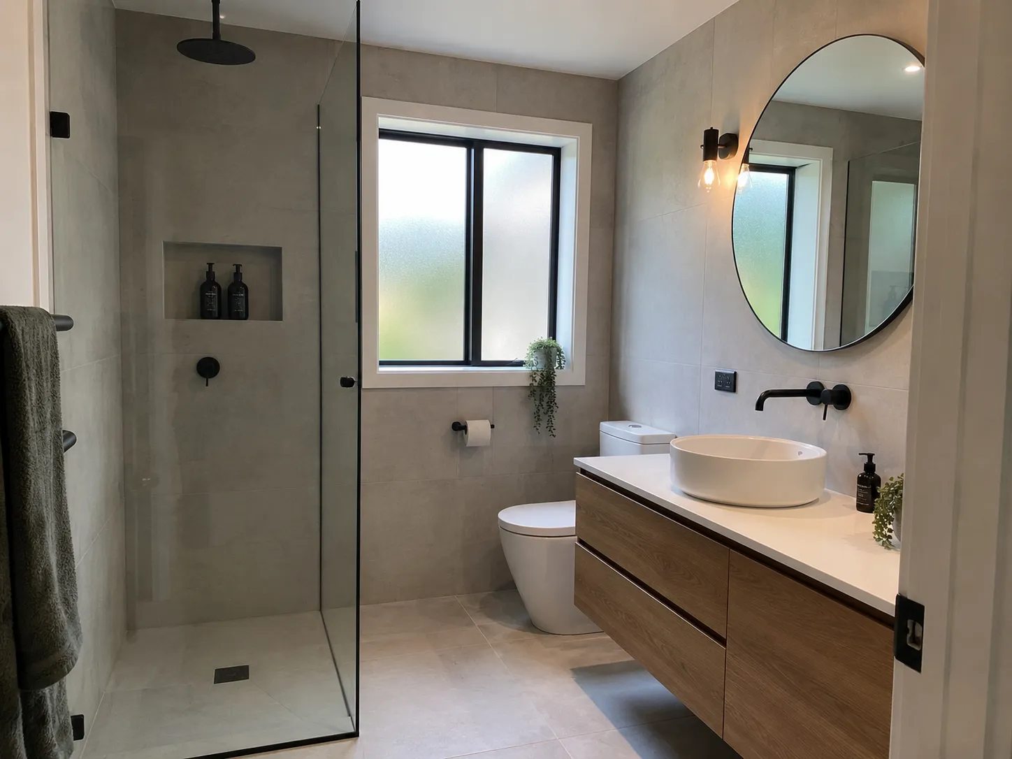 A Finer Builds bathroom renovation.